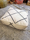 Vintage berber pouf