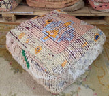 Vintage berber pouf