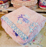 Vintage berber pouf