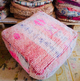 Vintage berber pouf