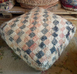 Vintage berber pouf