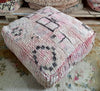 Vintage berber pouf