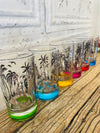 Tea glasses palmtree (set of 6)