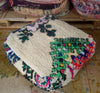 Vintage berber pouf