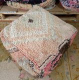 Vintage berber pouf