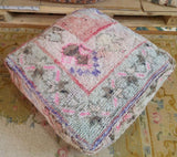 Vintage berber pouf