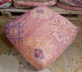 Vintage berber pouf