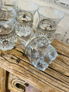 Silver tea glasses (set of 6)