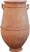 Moroccan terra cotta vase