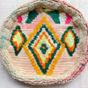 Round Vintage berber pouf