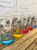 Tea glasses palmtree (set of 6)