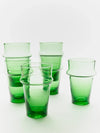 Beldi Glasses 4 colors (Set of 6) Green