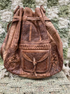 Stylish backpack with beautiful handcrafted details