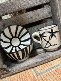 Moroccan handpainted bowls stripes