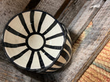 Moroccan handpainted bowls stripes