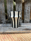 Moroccan handpainted Beldi mugs stripes