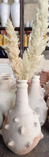 Naturel Moroccan vase dots