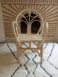 Wooden chair made of eucalyptus wood