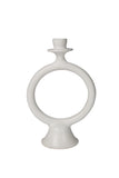 Tamegroute candle holder CIRCLE WHITE