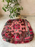 Vintage berber pouf