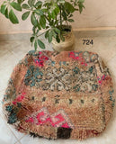 Vintage berber pouf