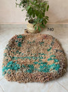 Vintage berber pouf