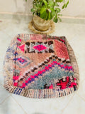 Vintage berber pouf