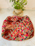 Vintage berber pouf