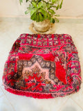 Vintage berber pouf