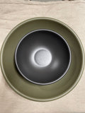 XL Matt green bowl